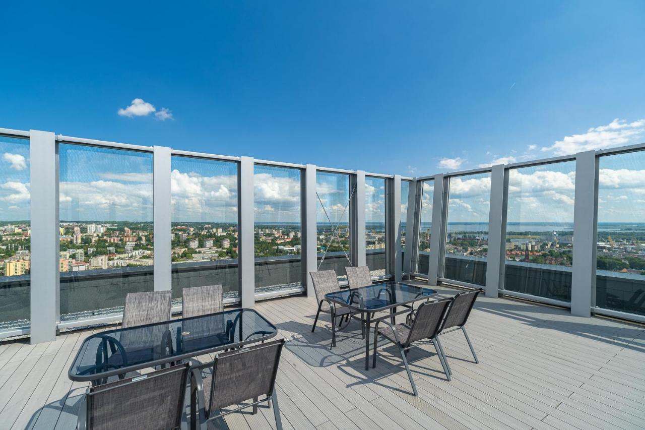 Margi Uno Beauti Apartament Lux Large Terrace Stettin Exterior foto
